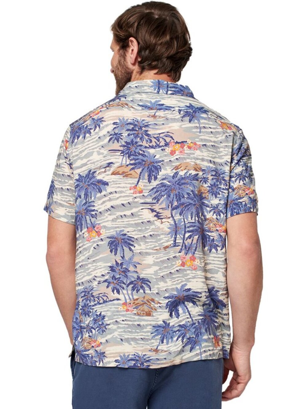 FAHERTY Kona Camp short sleeve Hawaiian shirt XL - Picture 3 of 7